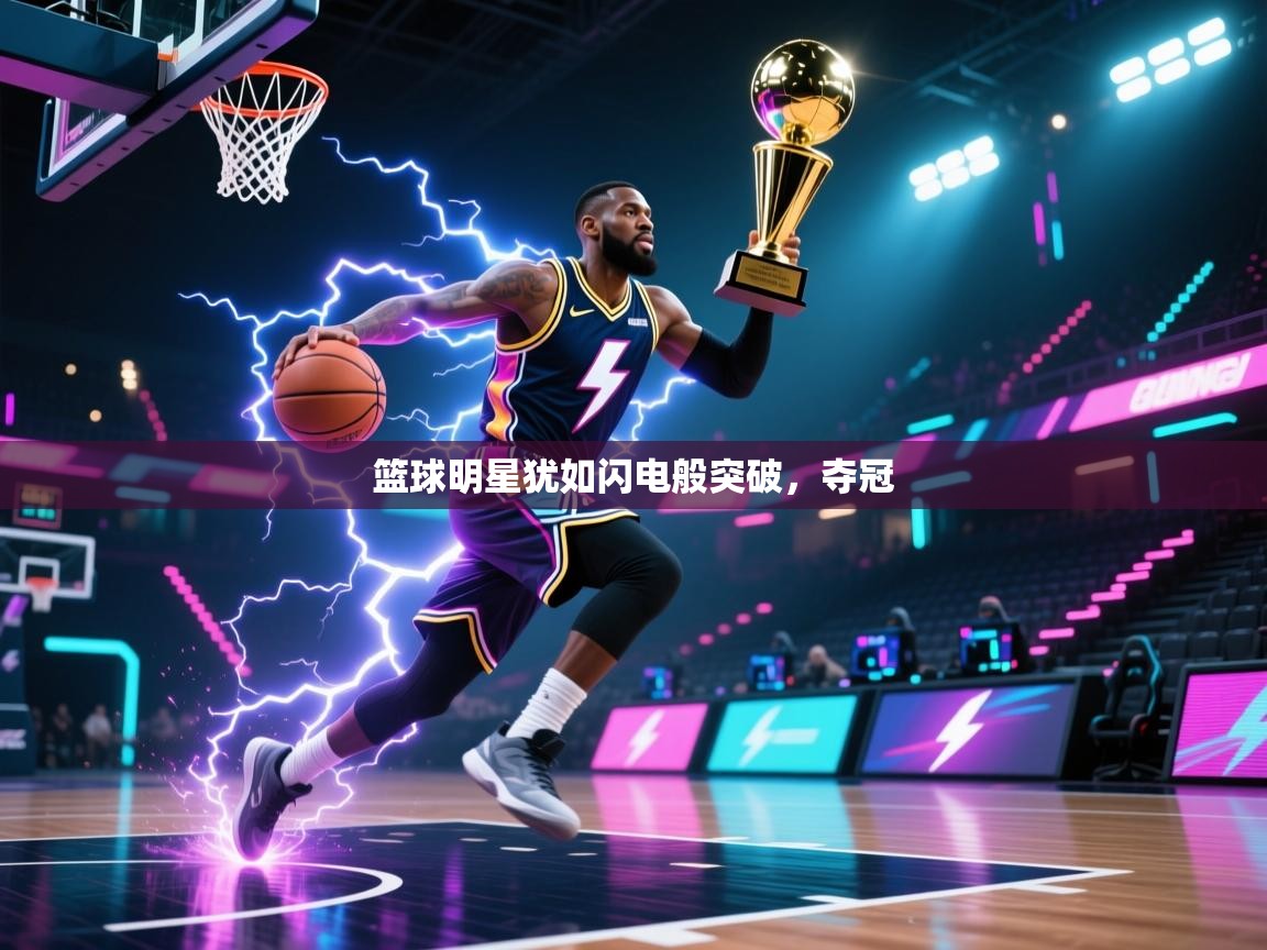 篮球明星犹如闪电般突破，夺冠  第2张
